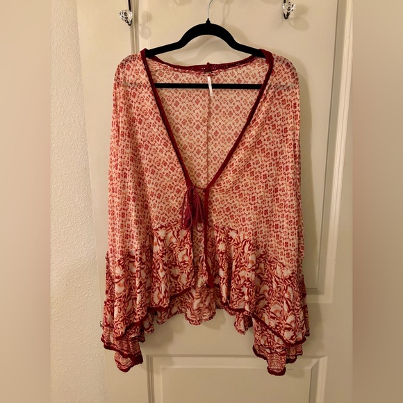 Free People Lola Kimono - Boho, Coastal, Layers, Phoebe, Cottagecore, Trendy - Picture 3 of 8